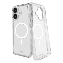 SBS - Ovitek Light Mag z MagSafe za iPhone 16, transparent