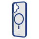 SBS - Ovitek Mag Frame z MagSafe za iPhone 16, modra