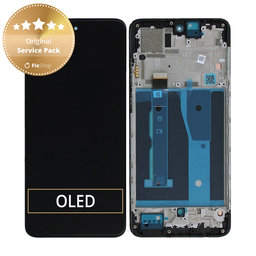 Motorola Moto G84 - LCD zaslon + steklo na dotik + okvir - 5D68C23231 Genuine Service Pack