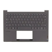Lenovo ThinkBook 13X ITG - Pokrov C (naslon za roke) + tipkovnice DE (Slate Gray) - 77034096 Genuine Service Pack
