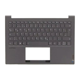 Lenovo ThinkBook 13X ITG - Pokrov C (naslon za roke) + tipkovnice DE (Slate Grey) - 77034096 Genuine Service Pack