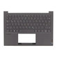 Lenovo ThinkBook 13X ITG - Pokrov C (naslon za roke) + tipkovnice DE (Slate Gray) - 77034096 Genuine Service Pack