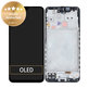 Samsung Galaxy A16 5G - LCD zaslon + steklo na dotik + okvir (Blue Black) - GH82-36143A Genuine Service Pack