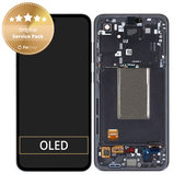 Samsung Galaxy S24 FE - LCD zaslon + steklo na dotik + okvir (Graphite) - GH82-35848A Genuine Service Pack