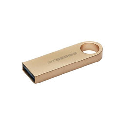 Kingston - USB ključ DataTraveler SE9 G3 128 GB, USB 3.0, zlati