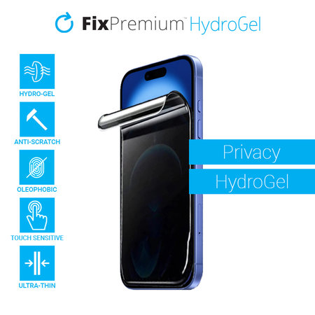 FixPremium - Privacy Screen Protector za Apple iPhone 16