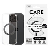 Ovitek Kickstand z MagSafe za iPhone 16 Pro, Črna, CARE