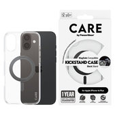 Ovitek Kickstand z MagSafe za iPhone 16 Plus, Črna, CARE