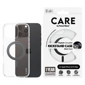 Ovitek Kickstand z MagSafe za iPhone 16 Pro Max, Črna, CARE
