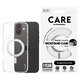 Ovitek Kickstand z MagSafe za iPhone 16 Plus, Srebrna, CARE