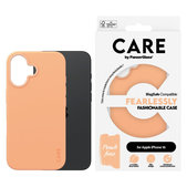 Ovitek Fearlessly z MagSafe za iPhone 16, Peachy, CARE