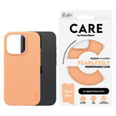 Ovitek Fearlessly z MagSafe za iPhone 16 Pro, Peachy, CARE