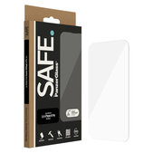 Kaljeno steklo Case Friendly UWF za iPhone 14 Pro, Črna, SAFE