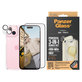 Bundle PicturePerfect + Kaljeno steklo UWF + Hard Case D3O za iPhone 15, PanzerGlass