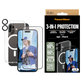 Bundle 3v1 Hoops + UWF kaljeno steklo + Hard Case za iPhone 16, PanzerGlass