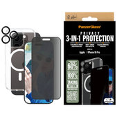 Bundle Hoops + Kaljeno steklo UWF + Hard Case za iPhone 16 Pro, PanzerGlass