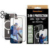 Bundle Hoops + Kaljeno steklo UWF + Hard Case za iPhone 16 Pro Max, PanzerGlass