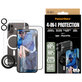 Bundle Hoops + Kaljeno steklo UWF + Hard Case + Magnetic Ring Mount za iPhone 16 Plus, PanzerGlass
