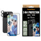 Bundle Hoops + UWF kaljeno steklo za iPhone 16 Pro, PanzerGlass