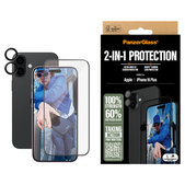 Bundle Hoops + UWF kaljeno steklo za iPhone 16 Plus, PanzerGlass