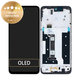 Motorola Moto G35 5G - LCD zaslon + steklo na dotik + okvir (Black) - 5D68C28856 Genuine Service Pack