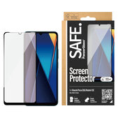 Kaljeno steklo UWF za Xiaomi Redmi 13C 5G, Črna, SAFE by PanzerGlass