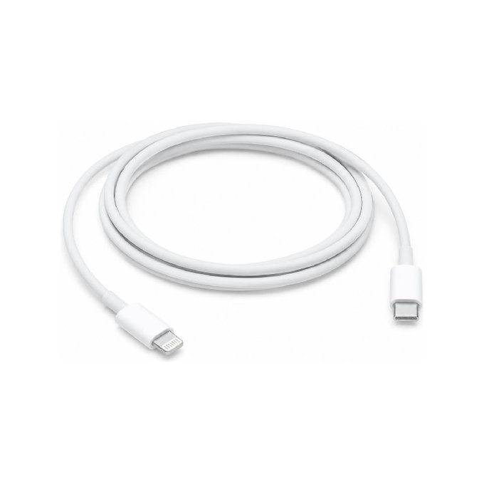 FixPremium - Kabel Lightning/USB-C, 1.5m, bela