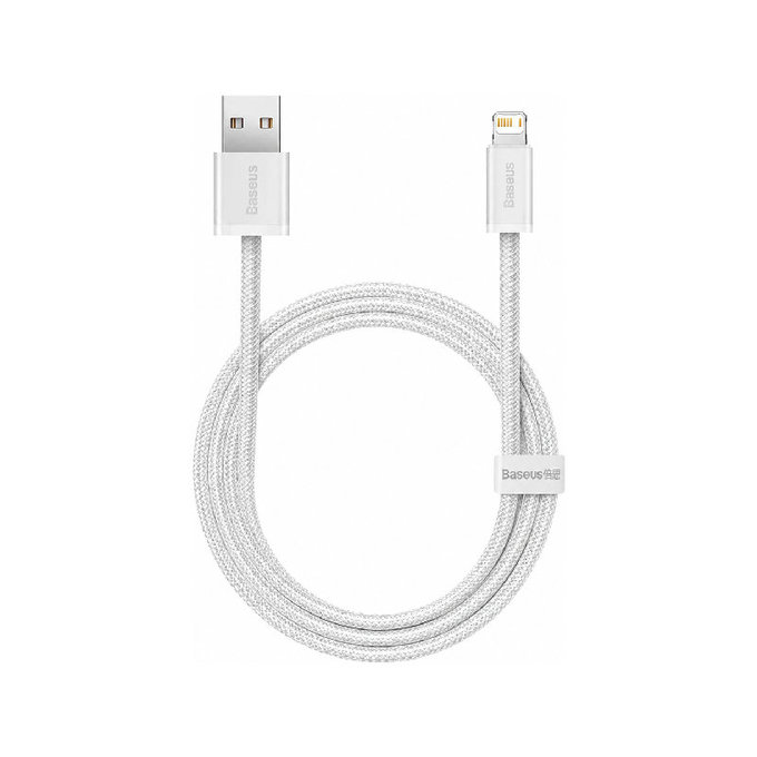Baseus - Kabel Lightning/USB, 1.5m, bela