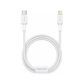 Baseus - Kabel Lightning/USB-C, 1.5m, bela