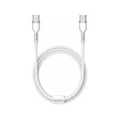 Baseus - Kabel USB-C/USB-C, 1.5m, bela