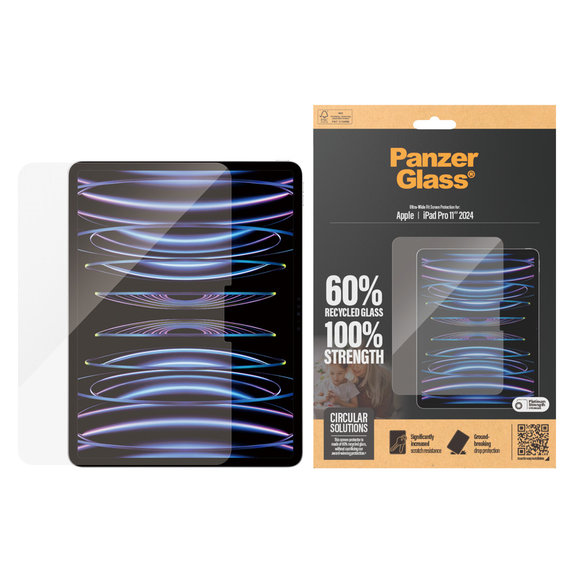 Kaljeno steklo UWF za iPad Pro 11'', Prozorna, PanzerGlass