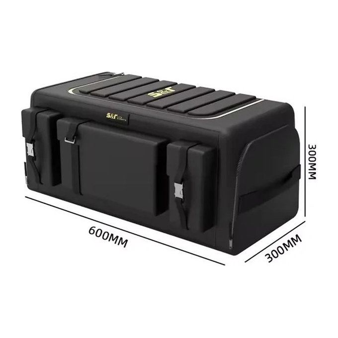 Shranjevalna torba/škatla za prtljažnik 70L - 60x30x30cm