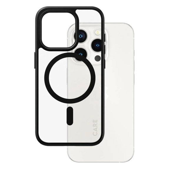 Ovitek Urban Combat z MagSAFE by PanzerGlass za iPhone 15 Pro, Črna, PanzerGlass