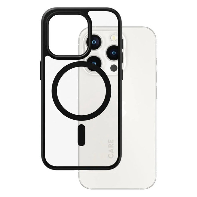 Ovitek Urban Combat z MagSAFE by PanzerGlass za iPhone 15 Pro, Črna, PanzerGlass