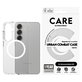 Ovitek Urban Combat z belim QI za Samsung Galaxy S25, Prozorna, PanzerGlass