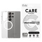 Ovitek Urban Combat z belim QI za Samsung Galaxy S25 Ultra, Prozorna, PanzerGlass