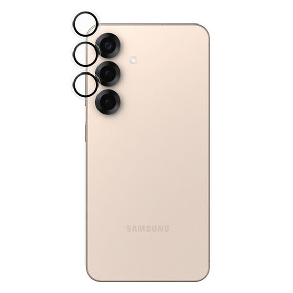 PanzerGlass - Zaščitni Ovitek za Objektiv Kamere Hoops za Samsung Galaxy S25, transparent