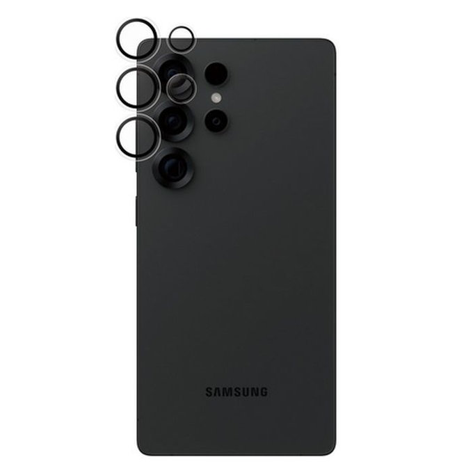 PanzerGlass - Zaščitni Ovitek za Objektiv Kamere Hoops za Samsung Galaxy S25 Ultra, transparent