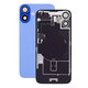 Apple iPhone 16 - Steklo zadnjega ohišja + Leča kamere + Kovinska plošča + Magsafe magnet (Ultramarine)