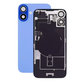 Apple iPhone 16 - Steklo zadnjega ohišja + Leča kamere + Kovinska plošča + Magsafe magnet (Ultramarine)