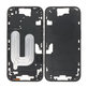 Apple iPhone 16 - Srednji okvir + Gumbi za vklop + Glasnost (Black)