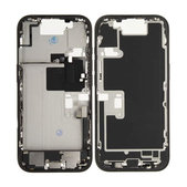 Apple iPhone 16 Pro - Srednji okvir + Gumbi za vklop + Glasnost (Black Titanium)