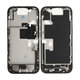 Apple iPhone 16 Pro - Srednji okvir + Gumbi za vklop + Glasnost (Black Titanium)