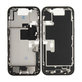 Apple iPhone 16 Pro - Srednji okvir + Gumbi za vklop + Glasnost (Black Titanium)