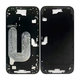 Apple iPhone 16 Plus - Srednji okvir + Gumbi za vklop + Glasnost (Black)