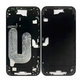 Apple iPhone 16 Plus - Srednji okvir + Gumbi za vklop + Glasnost (Black)