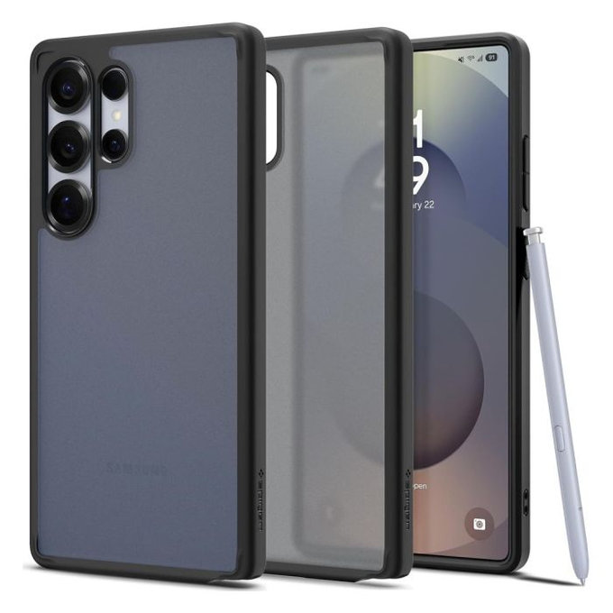 Spigen - Ovitek Ultra Hybrid za Samsung Galaxy S25 Ultra, Frost Black