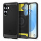 Spigen - Ovitek Rugged Armor z MagSafe za Samsung Galaxy S25, Matte Black