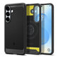 Spigen - Ovitek Rugged Armor z MagSafe za Samsung Galaxy S25, Matte Black