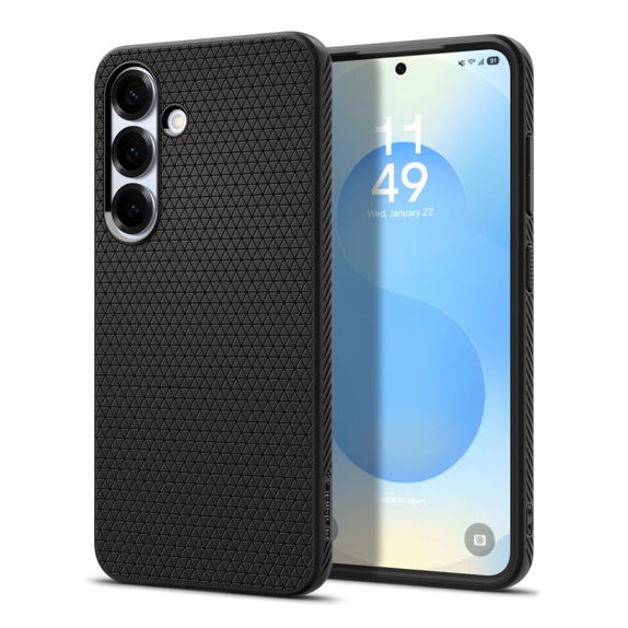 Spigen - Ovitek Liquid Air za Samsung Galaxy S25, Matte Black